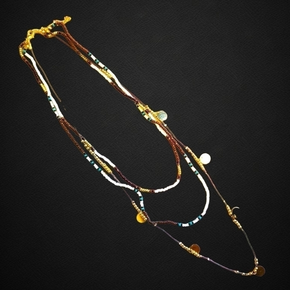 2 PC Lg Ornate Cuff Bracelet and Necklace set NWT - Picture 3 of 4